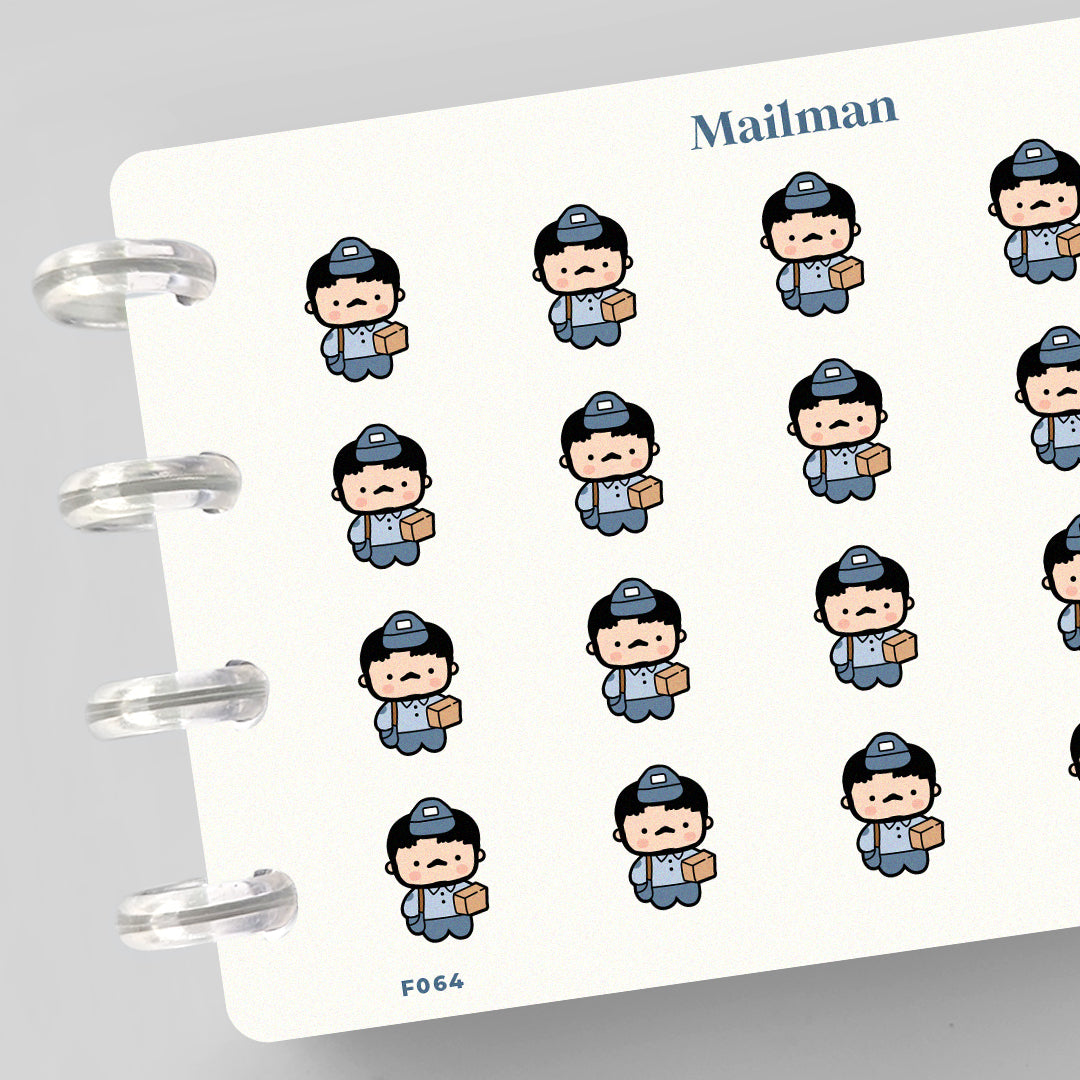 Mailman Planner Stickers