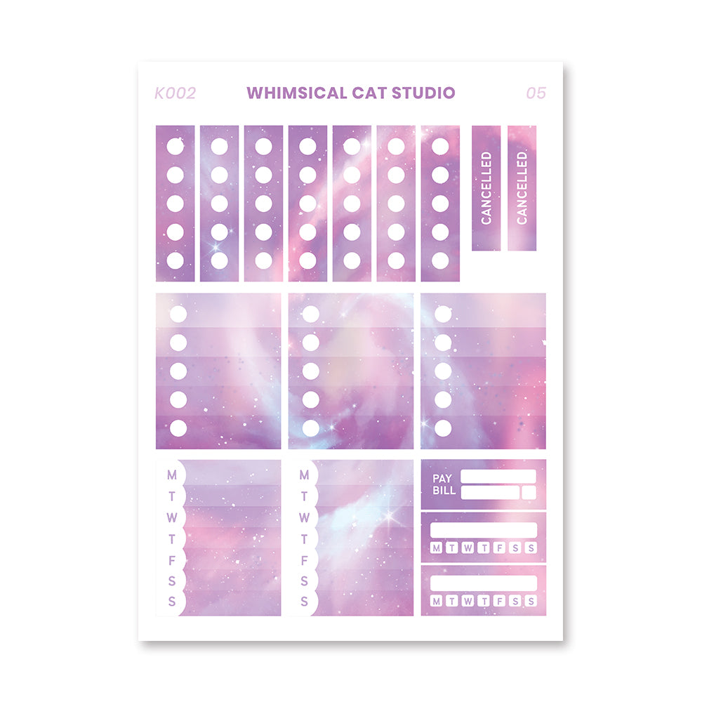 Out of this World Space Queens Weekly Kit