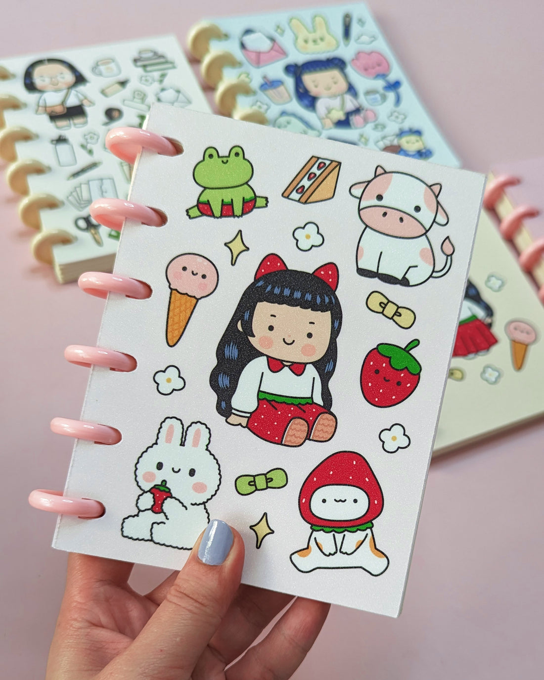 Sweet Strawberries - Infinity Sticker Book Full Set