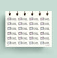 Clean Oven Planner Stickers