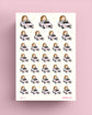 Driving Car Planner Stickers