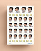 Bad Day Crying Girl - Planner Stickers