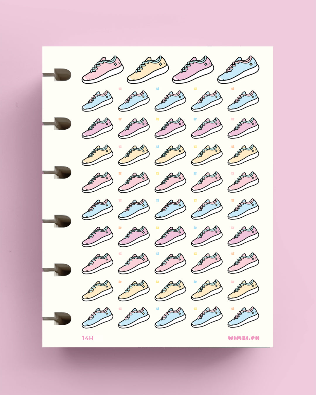Shoe Planner Stickers