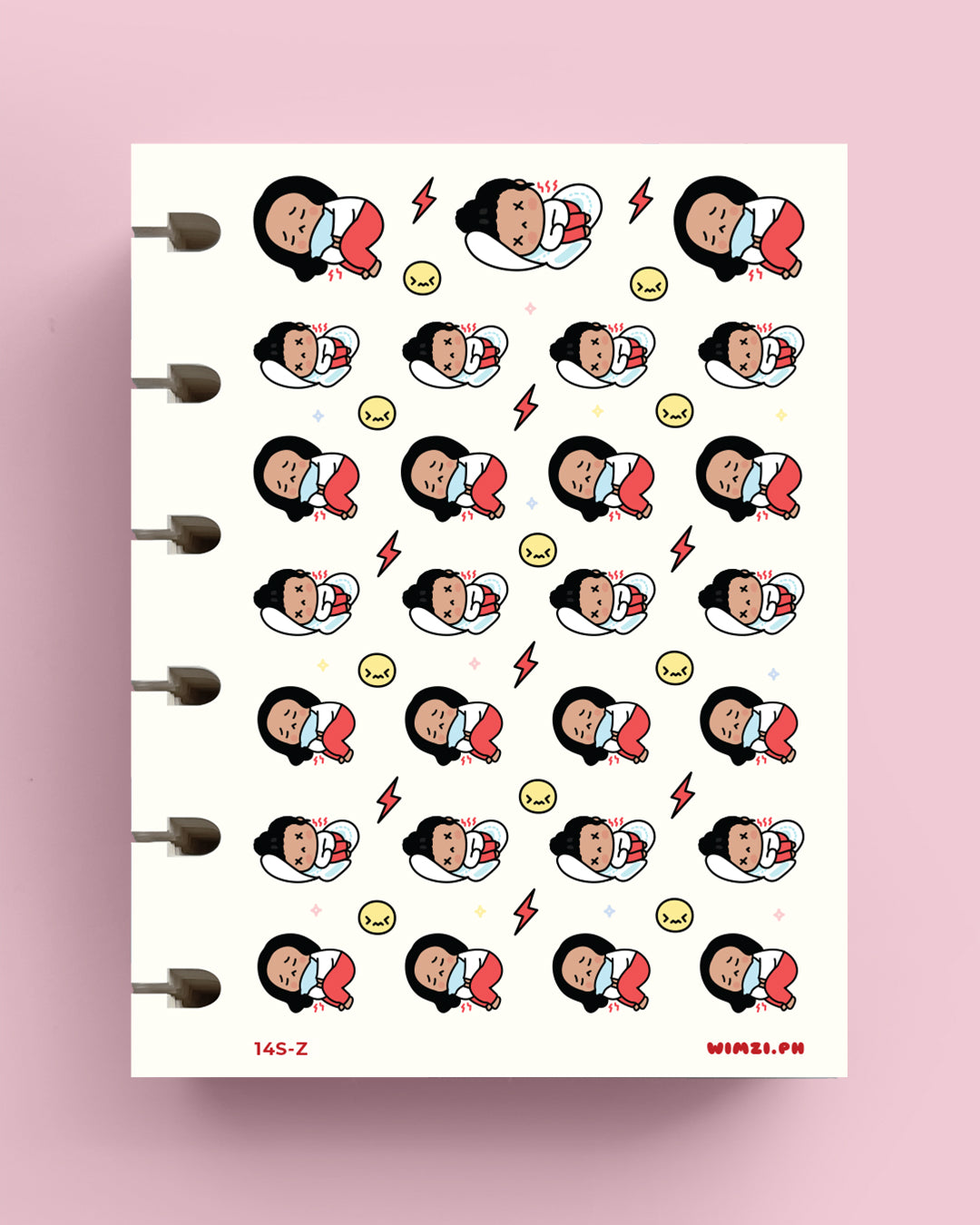 PMS Period Pain Planner Stickers
