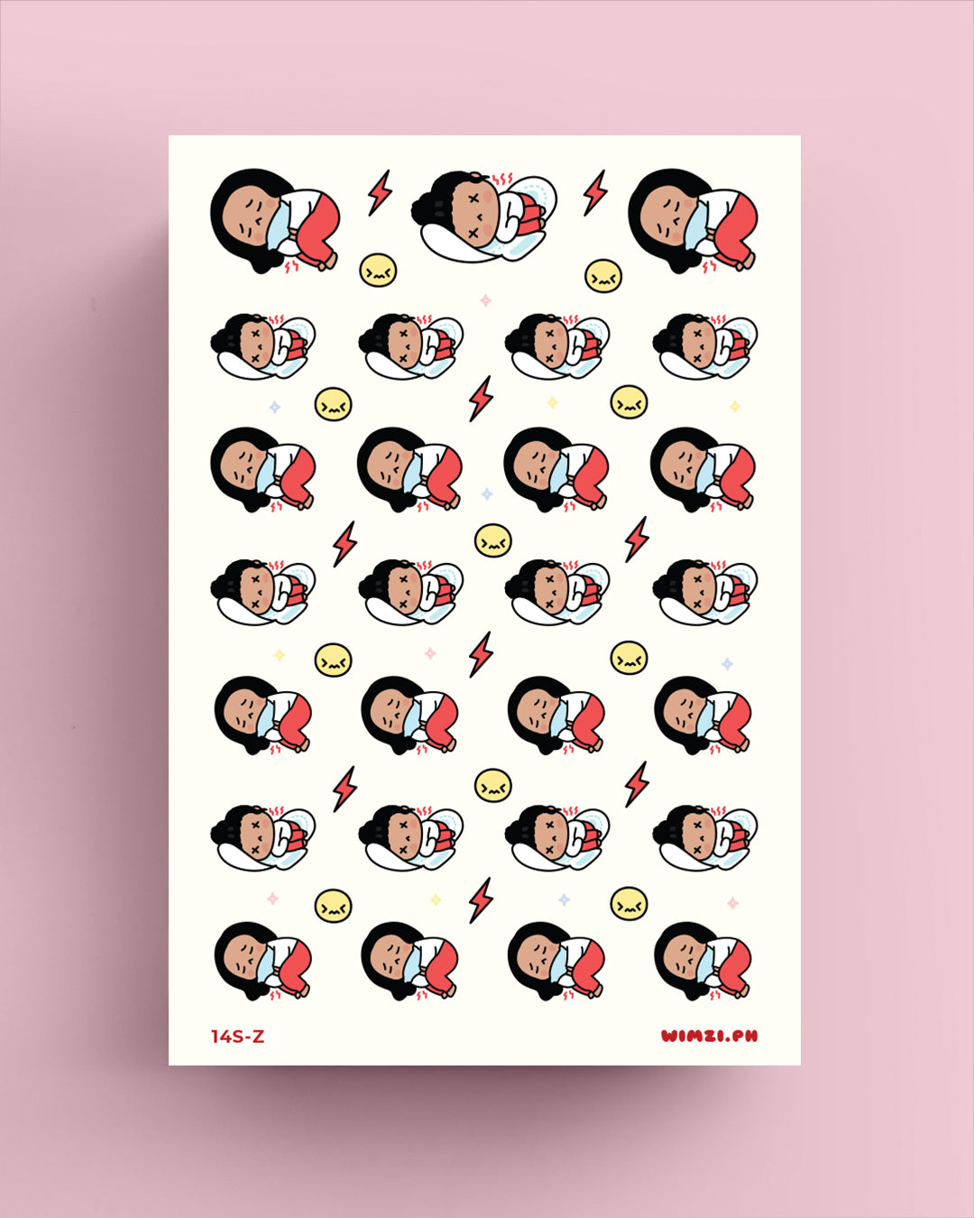 PMS Period Pain Planner Stickers
