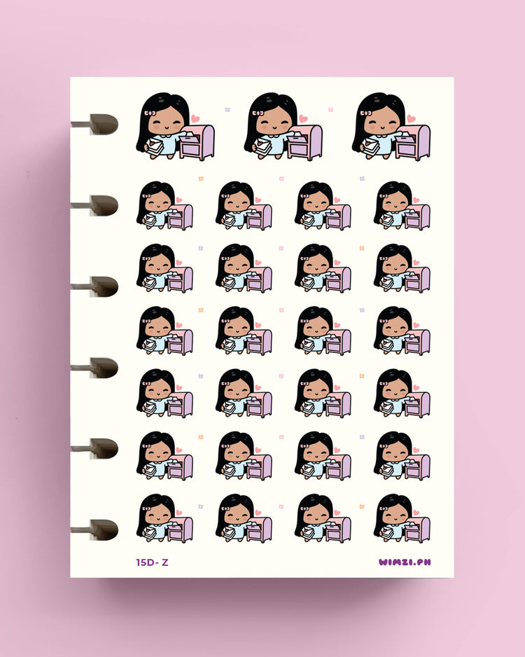 Drop Off Mail Planner Stickers