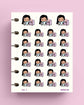Drop Off Mail Planner Stickers