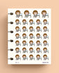 Working Girl Planner Stickers