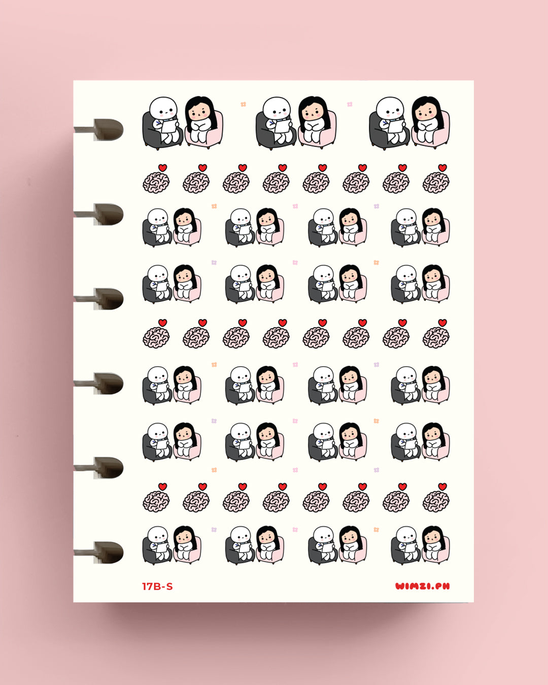 Therapy Session Planner Stickers