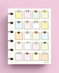 Memo, Notepad Planner Stickers