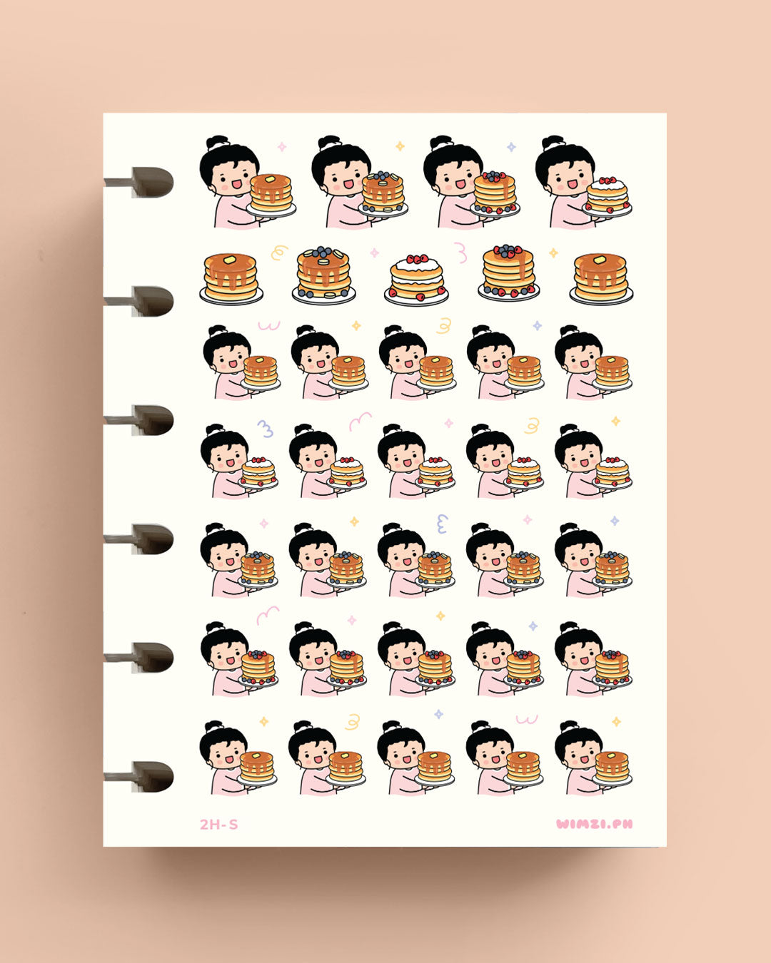 Pancakes Planner Stickers