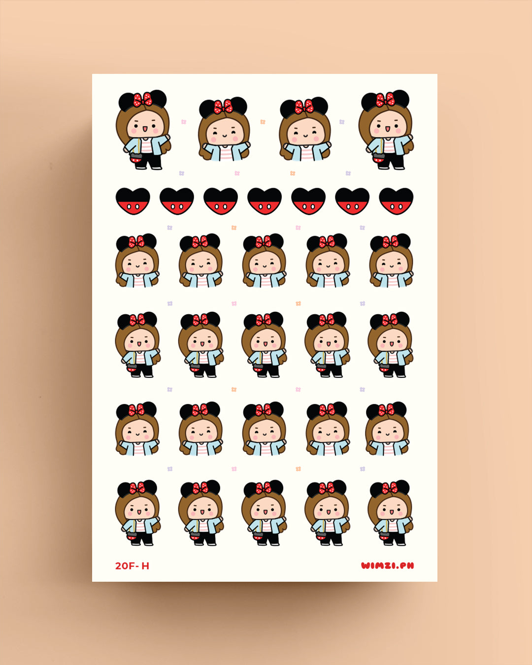 Mouse Ears Planner Stickers