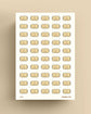 Cinema Ticket Planner Stickers
