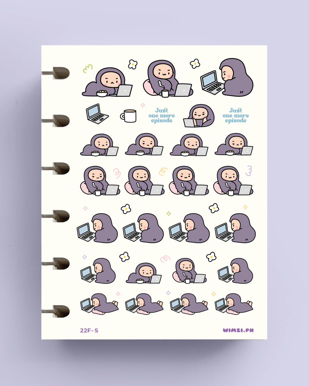 Just one more episode - Planner Stickers