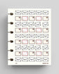 Envelope Planner Stickers
