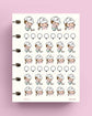 Golf Planner Stickers