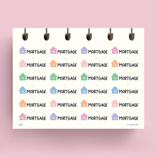Mortgage Planner Stickers