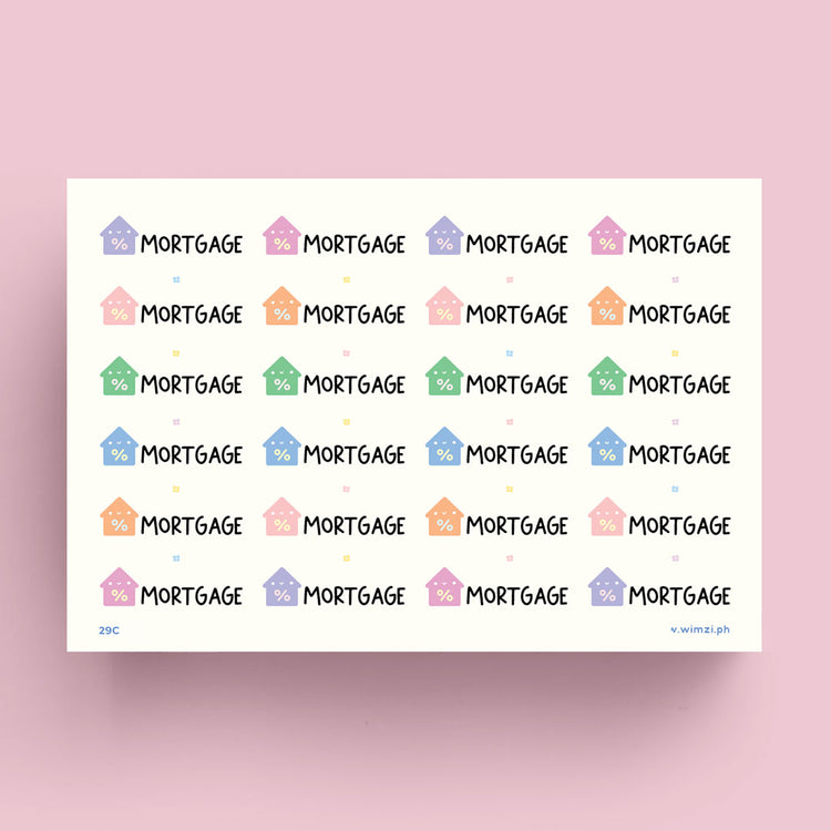 Mortgage Planner Stickers