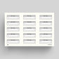 Pay Bill Planner Stickers
