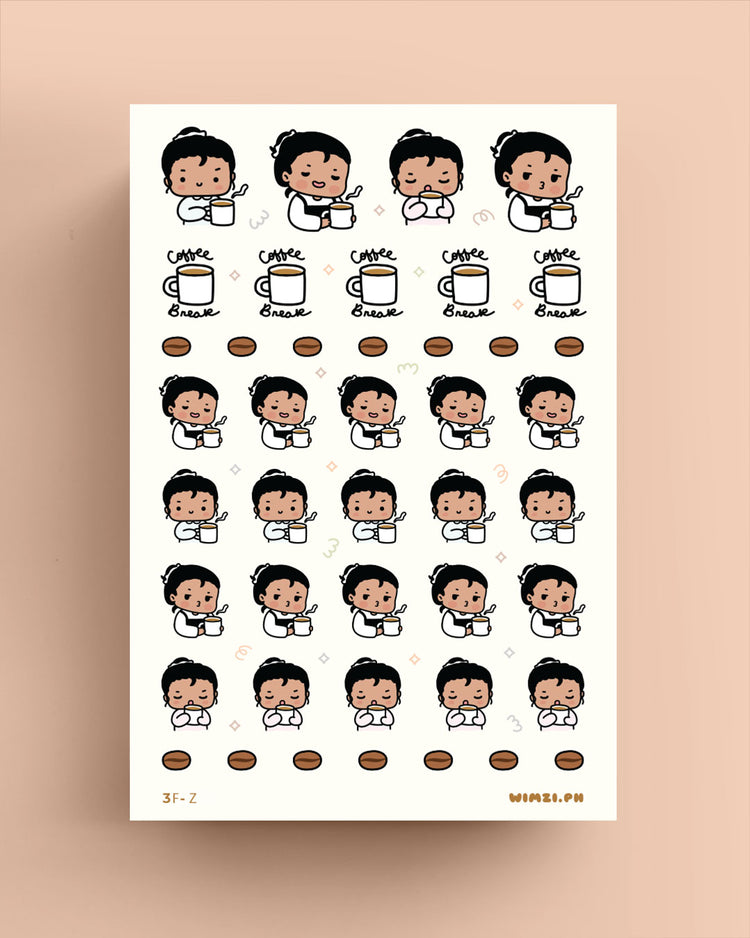 Coffee Break Planner Stickers