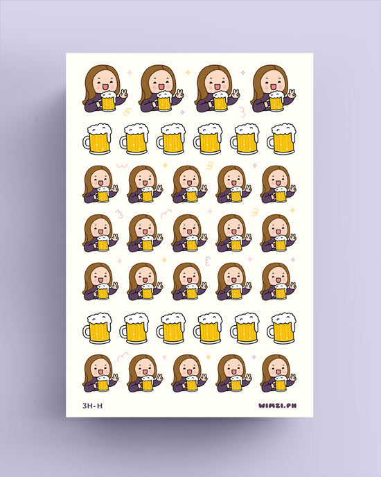 Beer Planner Stickers