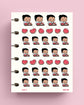 Cutting Meat Planner Stickers