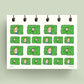 Hide in Bushes Planner Stickers