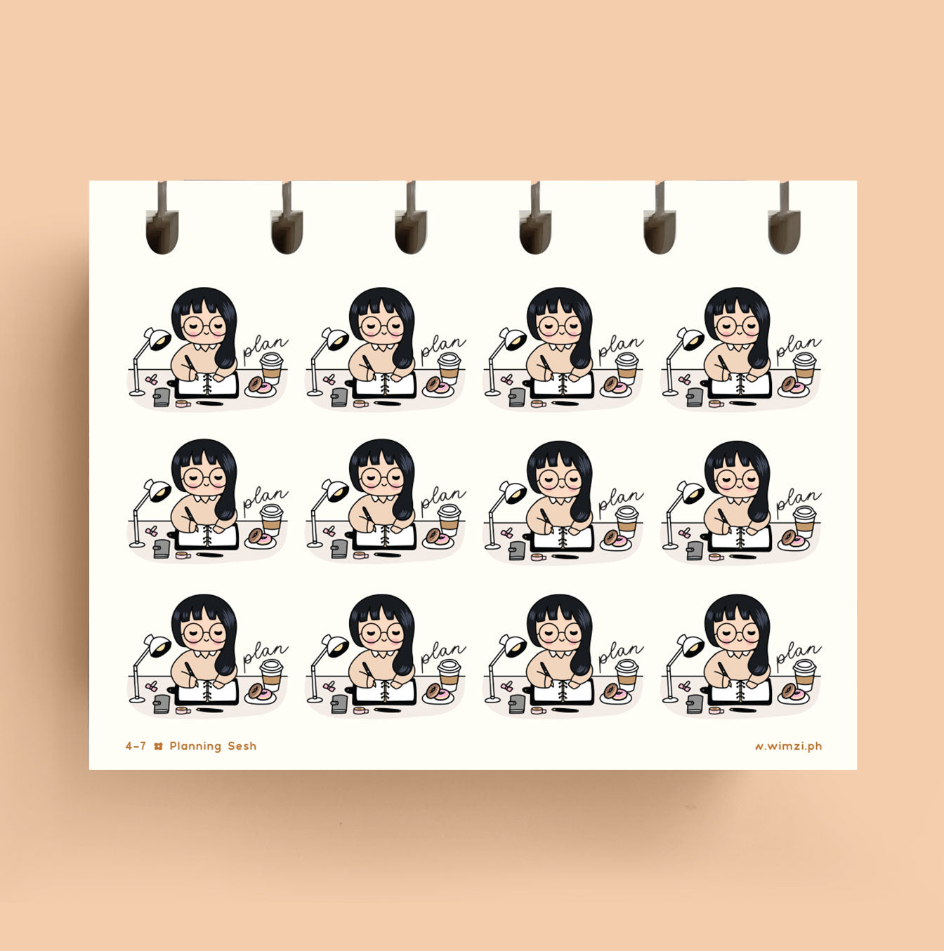 Planning Sesh Planner Stickers