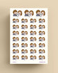 Playing With Pet Cat - Planner Stickers