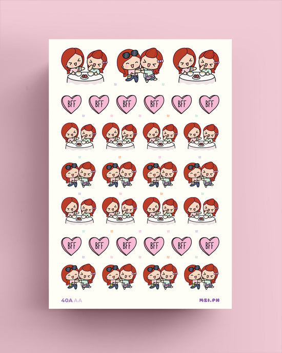 BFF Chitcat Planner Stickers