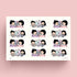 Long Distance BFF Planner Stickers