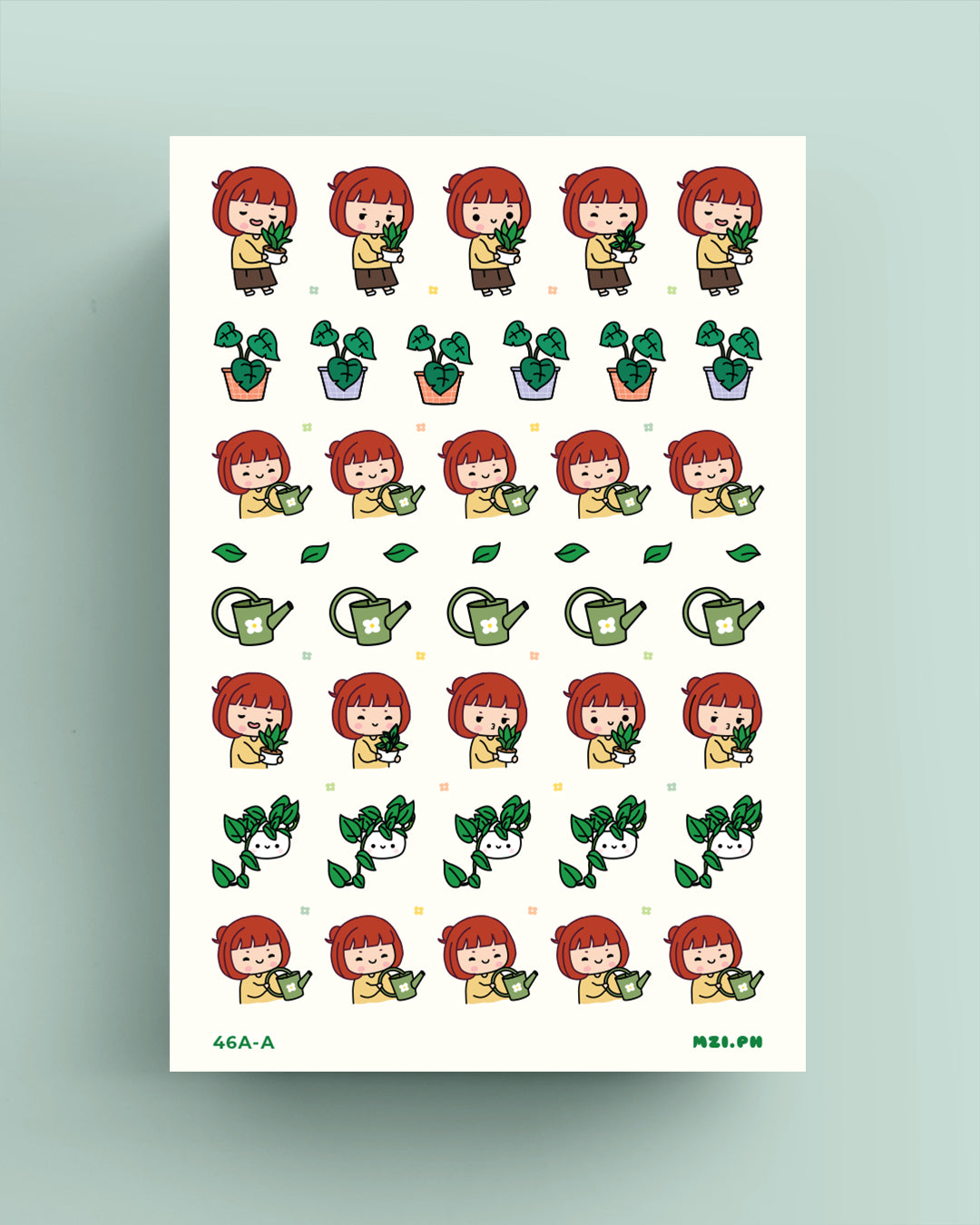 Plant Mom Planner Stickers