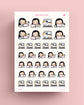 Work From Home With Cat Planner Stickers