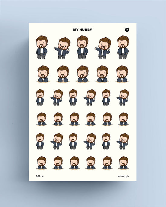 My Hubby Planner Stickers