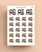 Shopping Together Couple Planner Stickers