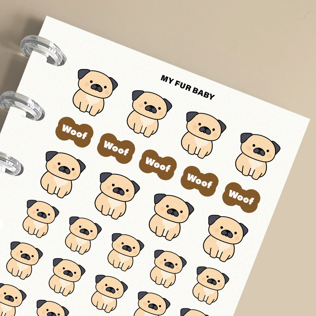 My Fur Baby Planner Stickers