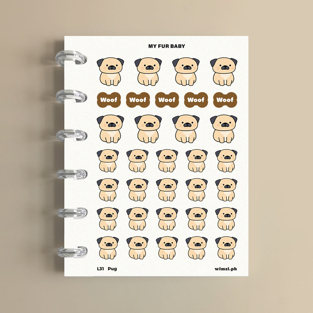 My Fur Baby Planner Stickers