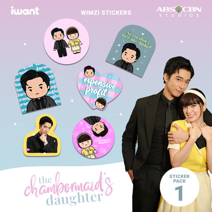 The Chambermaid’s Daughter Official Licensed Sticker Bundle Merch iWant ABS-CBN