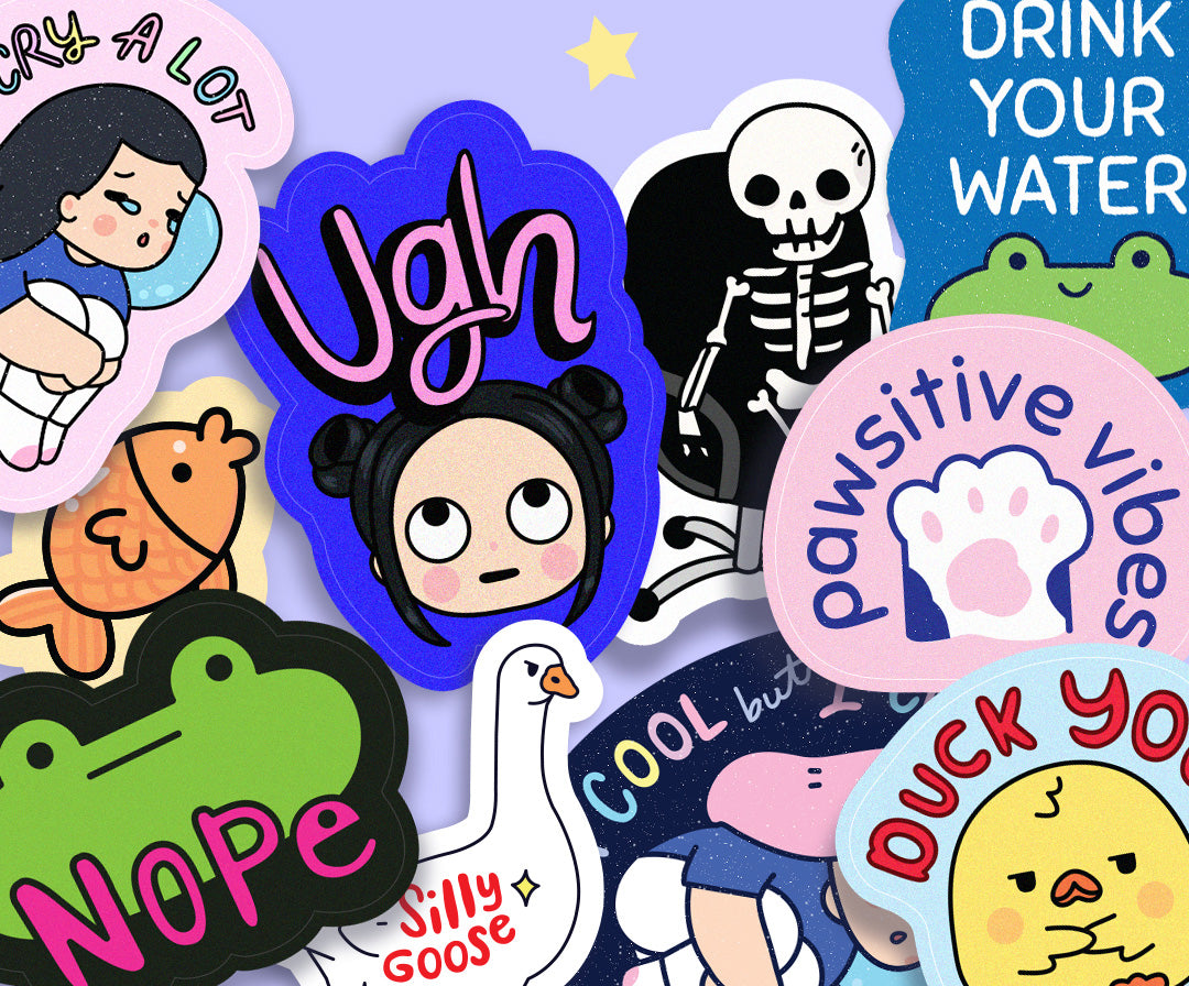 Stickers Stuff Vinyl Stickers – Wimzi