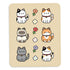 Cats Vinyl Sticker