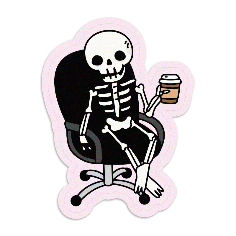 Coffee 4ever Vinyl Sticker