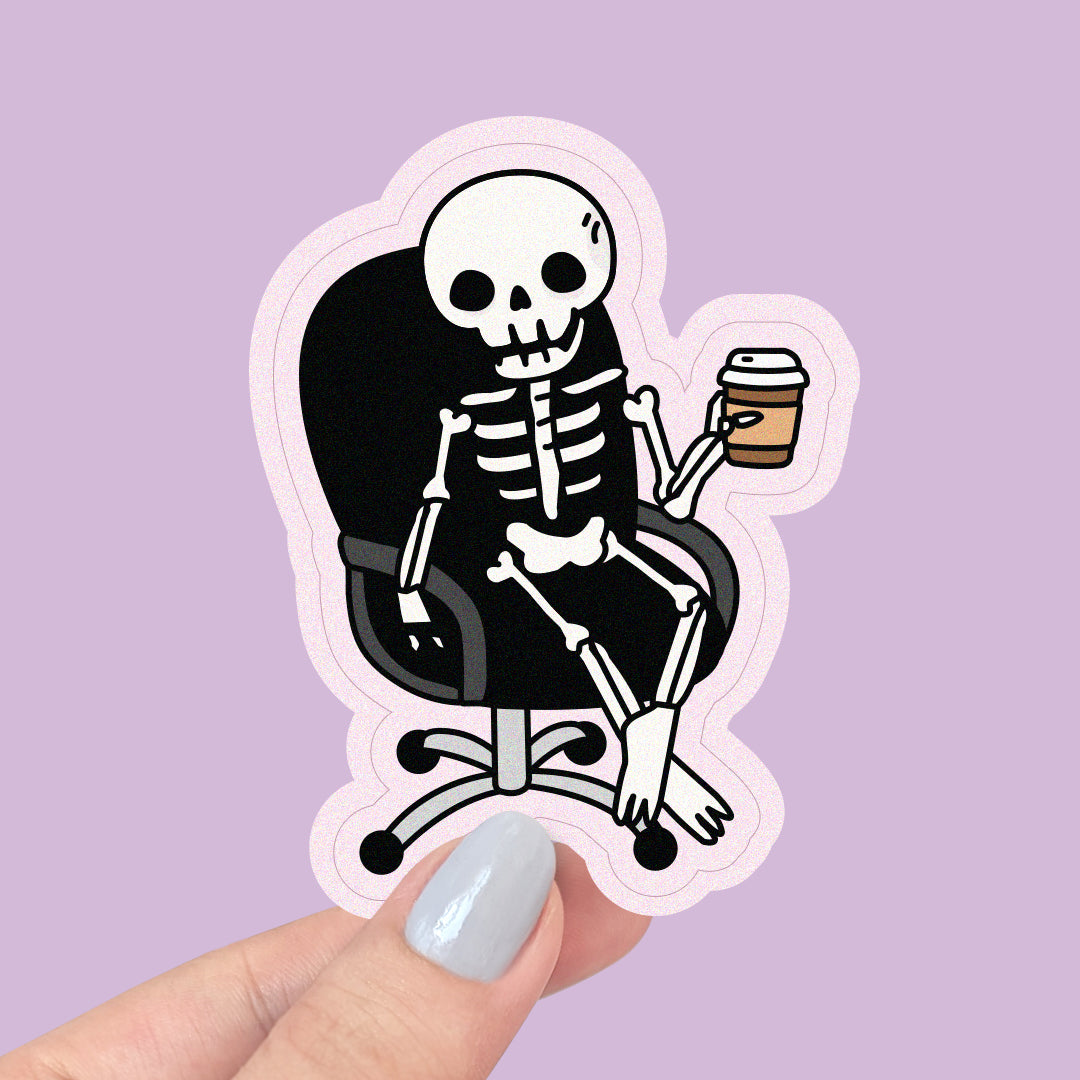 Coffee 4ever Vinyl Sticker