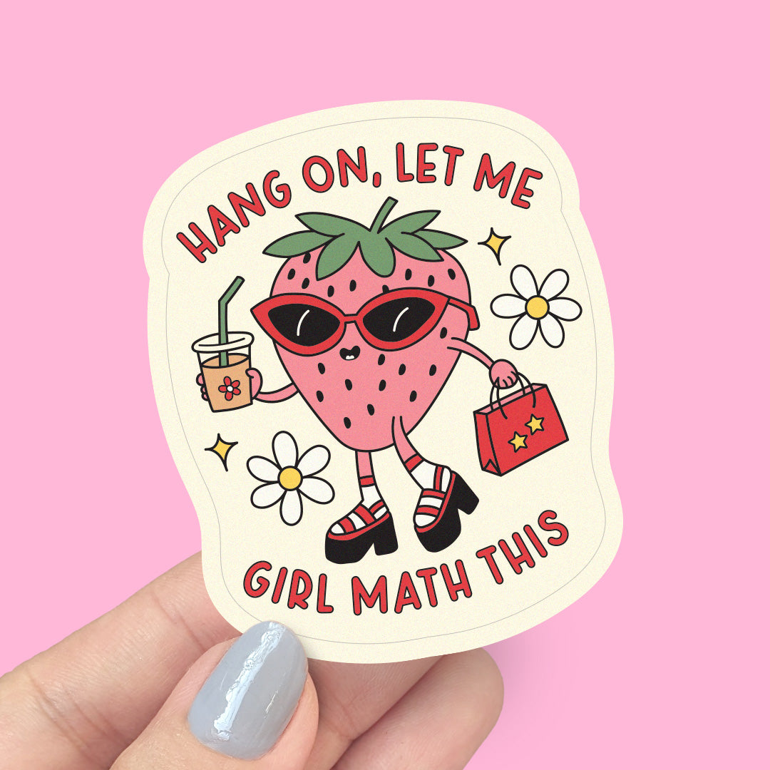 Let Me Girl Math This - Vinyl Sticker