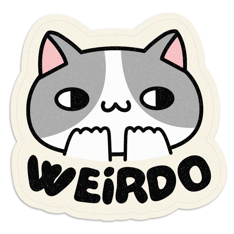 Weirdo- Vinyl Sticker