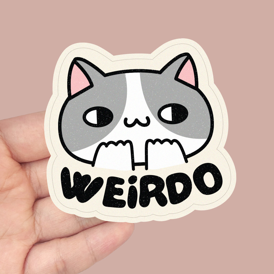 Weirdo- Vinyl Sticker