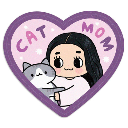 Cat Mom – Vinyl Sticker