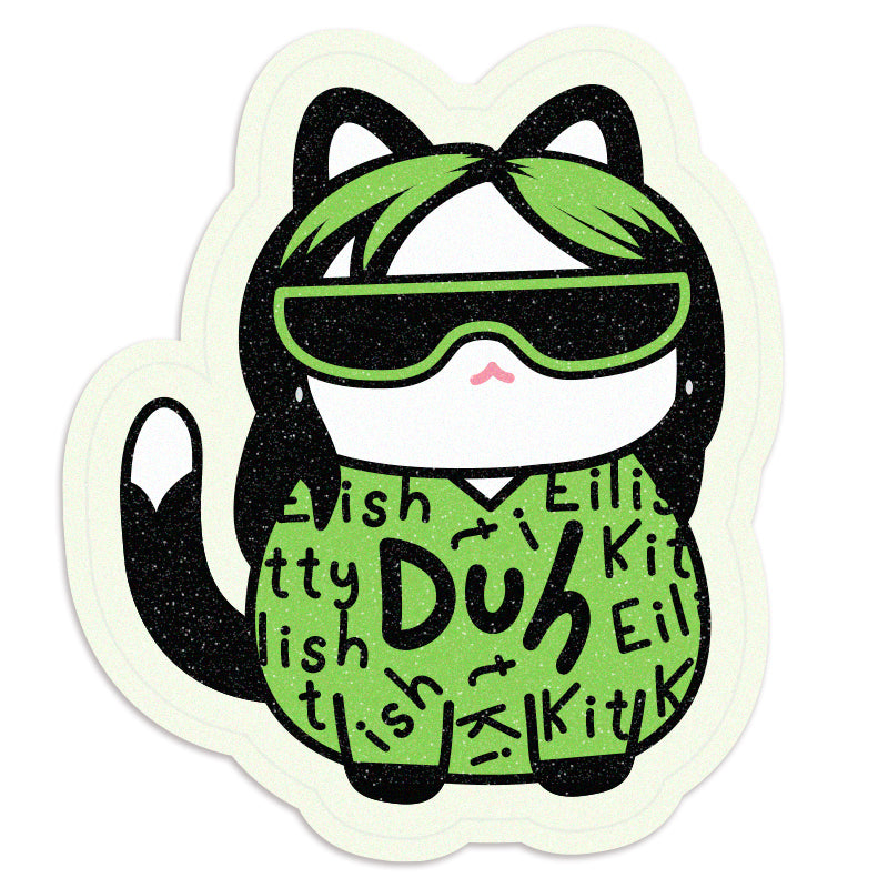 Kitty Eilish Vinyl Sticker