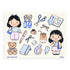 Journal Babes Sticker Sheet