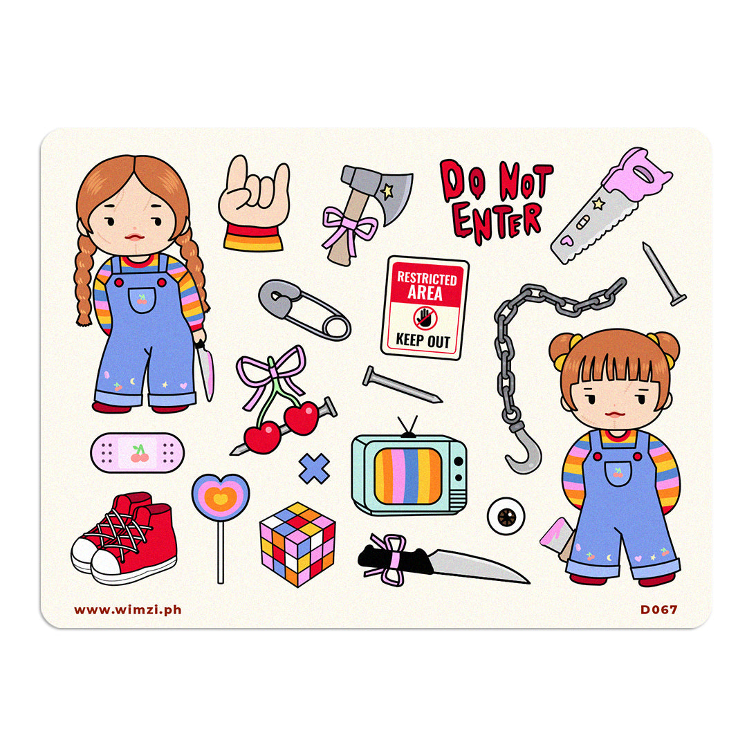 Good Dollies Sticker Sheet