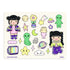 Cosmic Babes Sticker Sheet